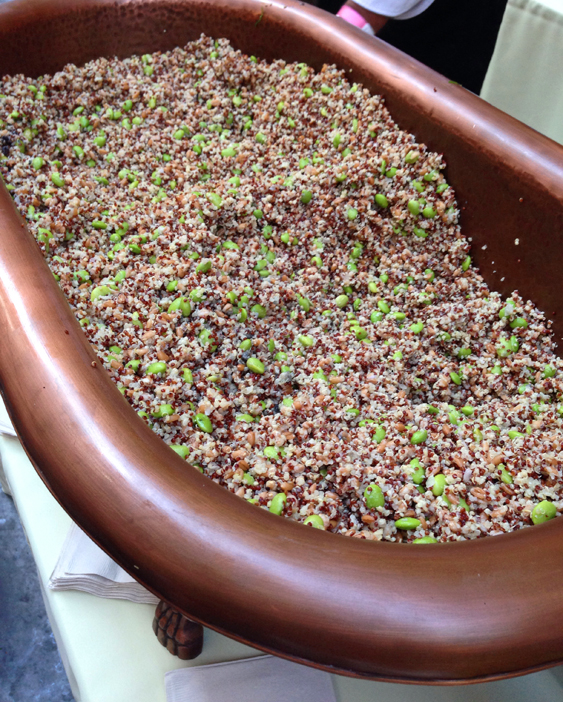 Ancient Grain & Seaweed Salad with Wasabi Vinaigrette (Andrew Court: The Fairmont San Francisco)