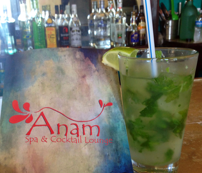 Mojito at Anam's bar
