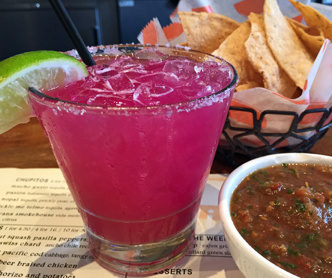 Not just a pretty face, the Nopal is probably Tacolicious' best margarita!