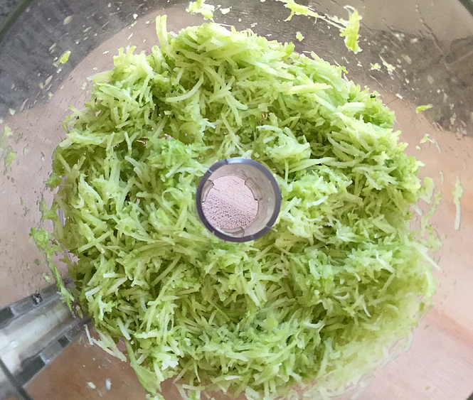 Light green, sweet, and crunchy: shredded broccoli stems