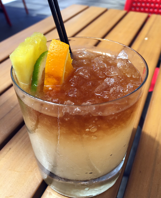 Can't get to the beach? Take a tropical break with Howie's Mai-Tai.